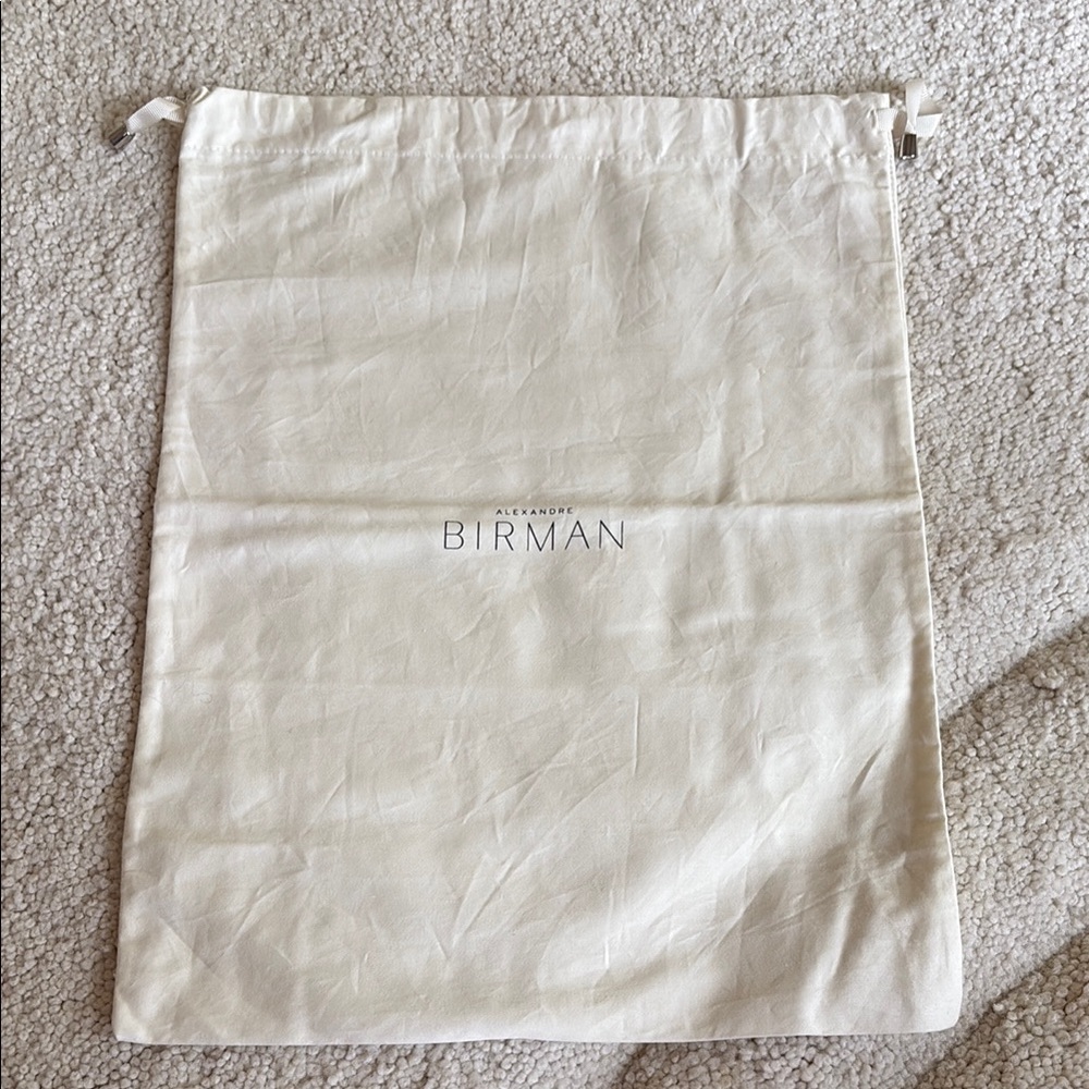 Alexandre Birman Cream Dust Bag